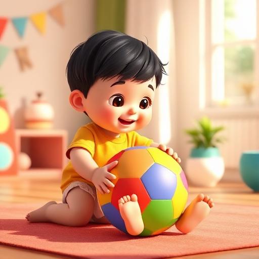 Rolar a bola com os pés