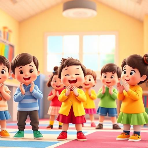 Bater palmas no ritmo da música