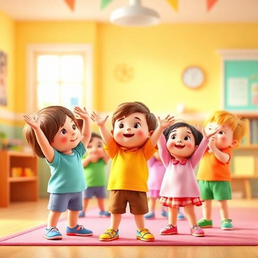 Imitar gestos do professor