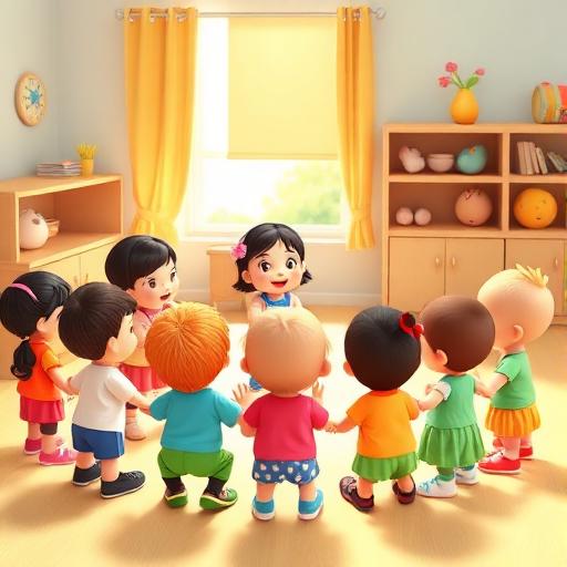 Brincar de roda com nomes