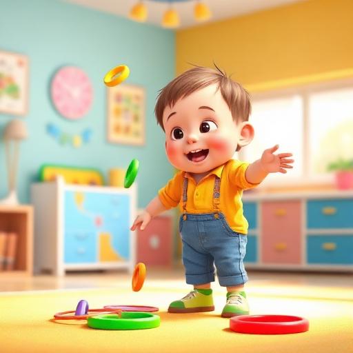 Jogar argolas no chão