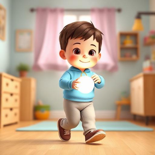 Caminhar com objetos na mão