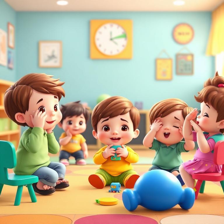 Brincar de esconder o objeto