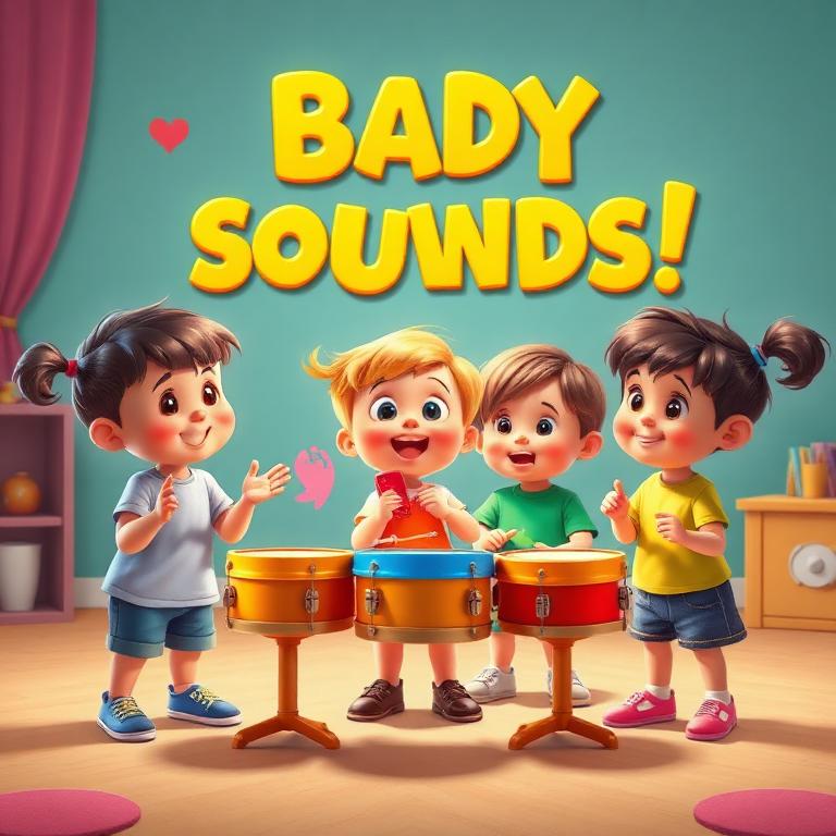 Sons do corpo em sequência