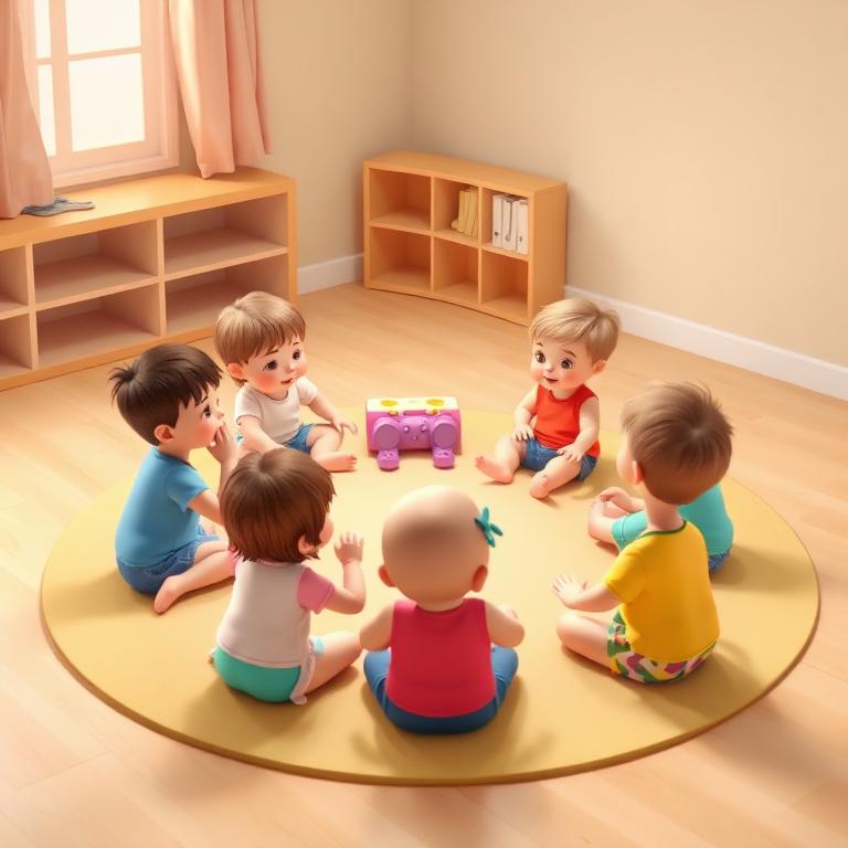 Brincar de roda sentados