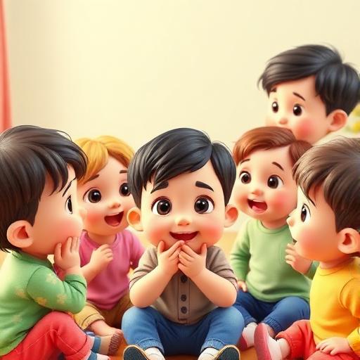 Brincar de imitar emoções