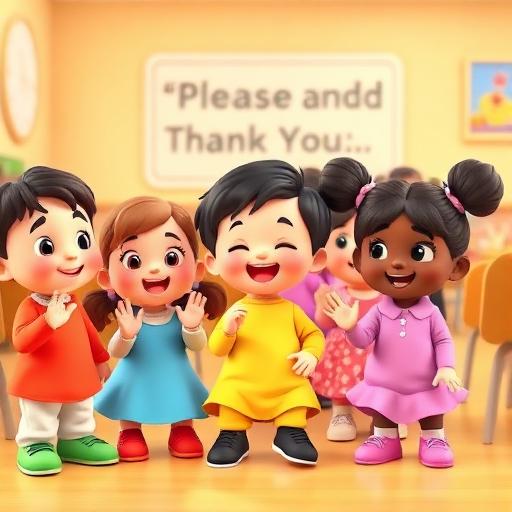 Dizer por favor e obrigado