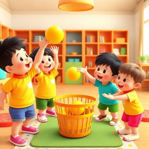 Jogar bola para o cesto