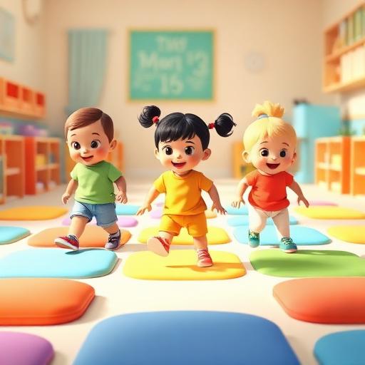 Caminhar sobre almofadas