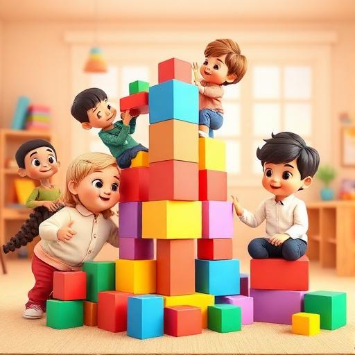 Empilhar blocos livremente